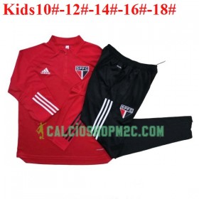 São Paulo Bambino Tute Felpe da Allenamento 2020/2021 M001